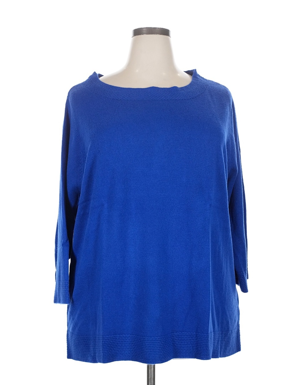 Karen Scott Royal BlueKnit Sweater. 3X
